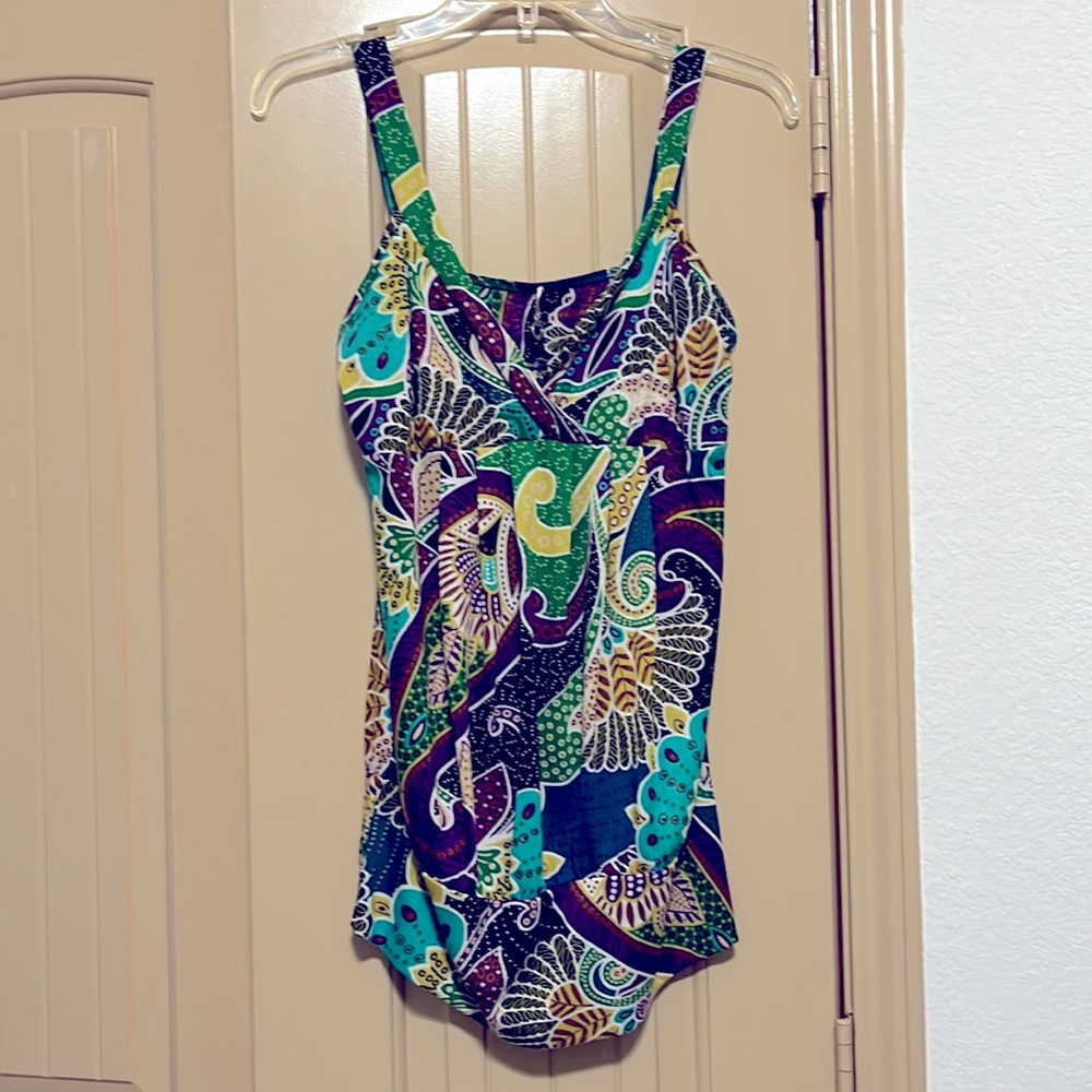 Multicolored Tank Top, size L